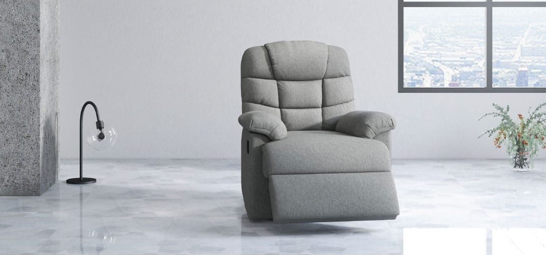 Fabby Fabric Recliner Rocking Chair