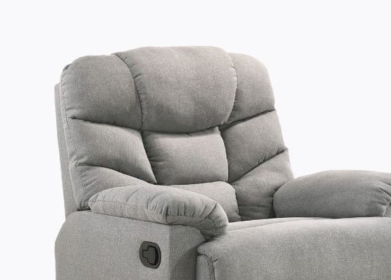 Fabby Fabric Recliner Rocking Chair