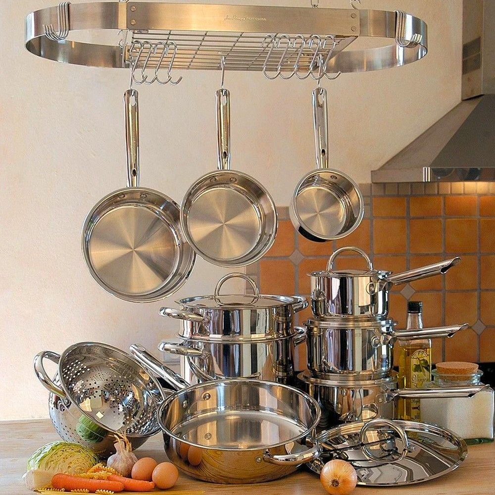 Jean Patrique Professional Cookware 15 Piece Set