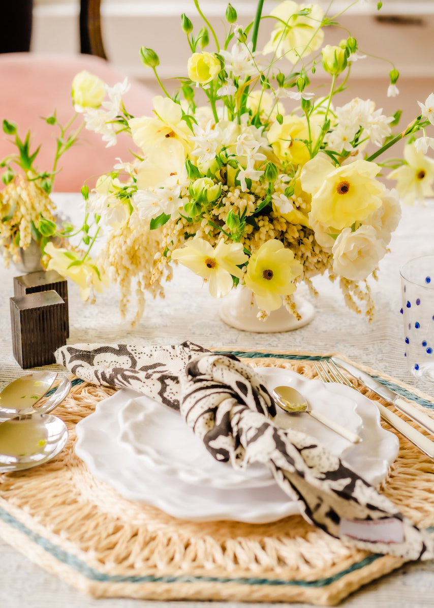 Two-Toned Bone Napkin Ring