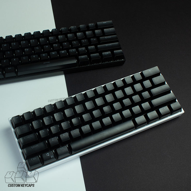 black sa profile keycaps