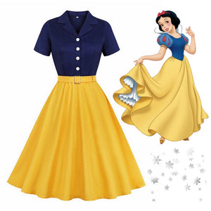 snow white inspired dress