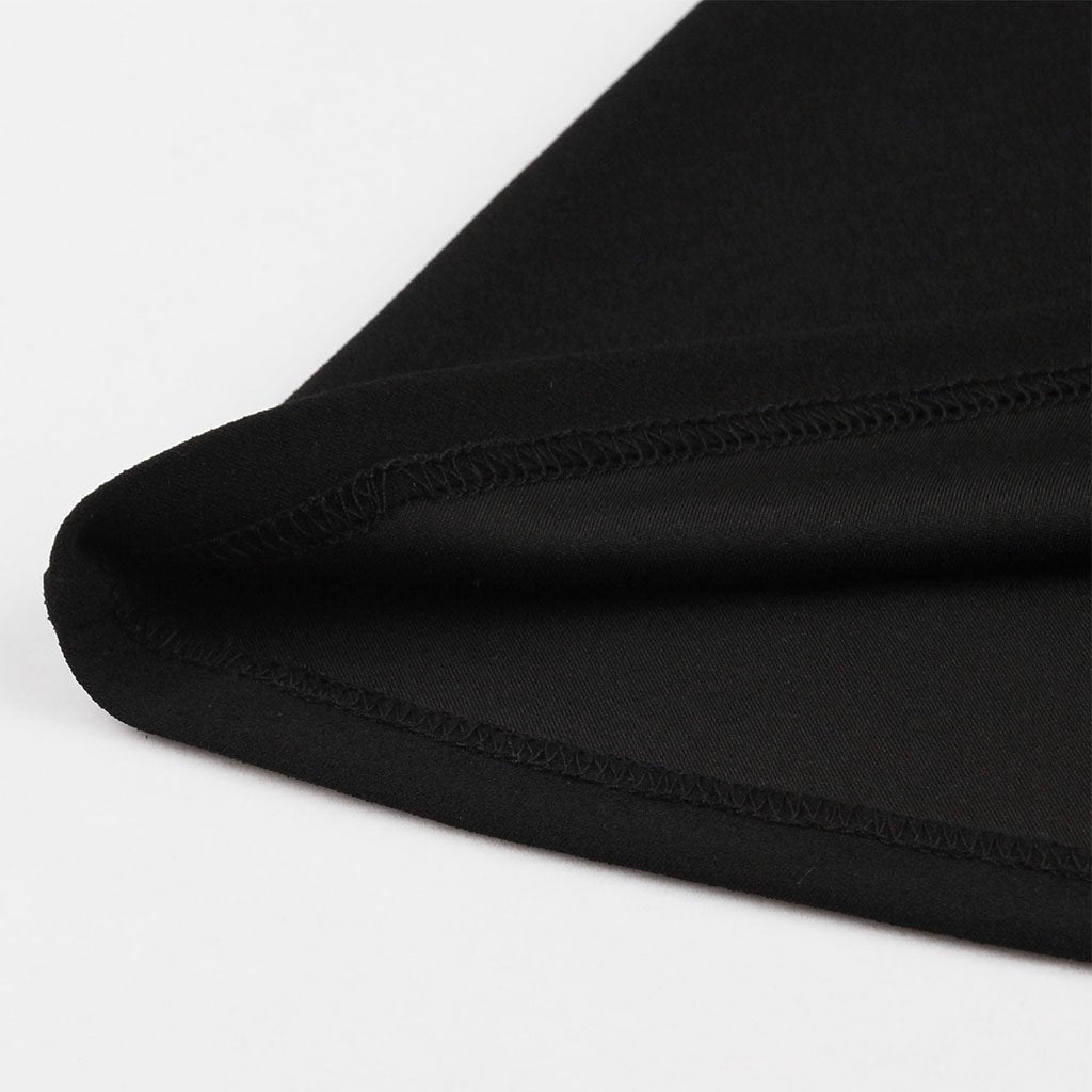 With Pocket Semi-Sheer A Line Black 50S Dress – Jolly Vintage