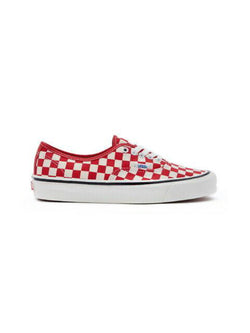 vans authentic white and red