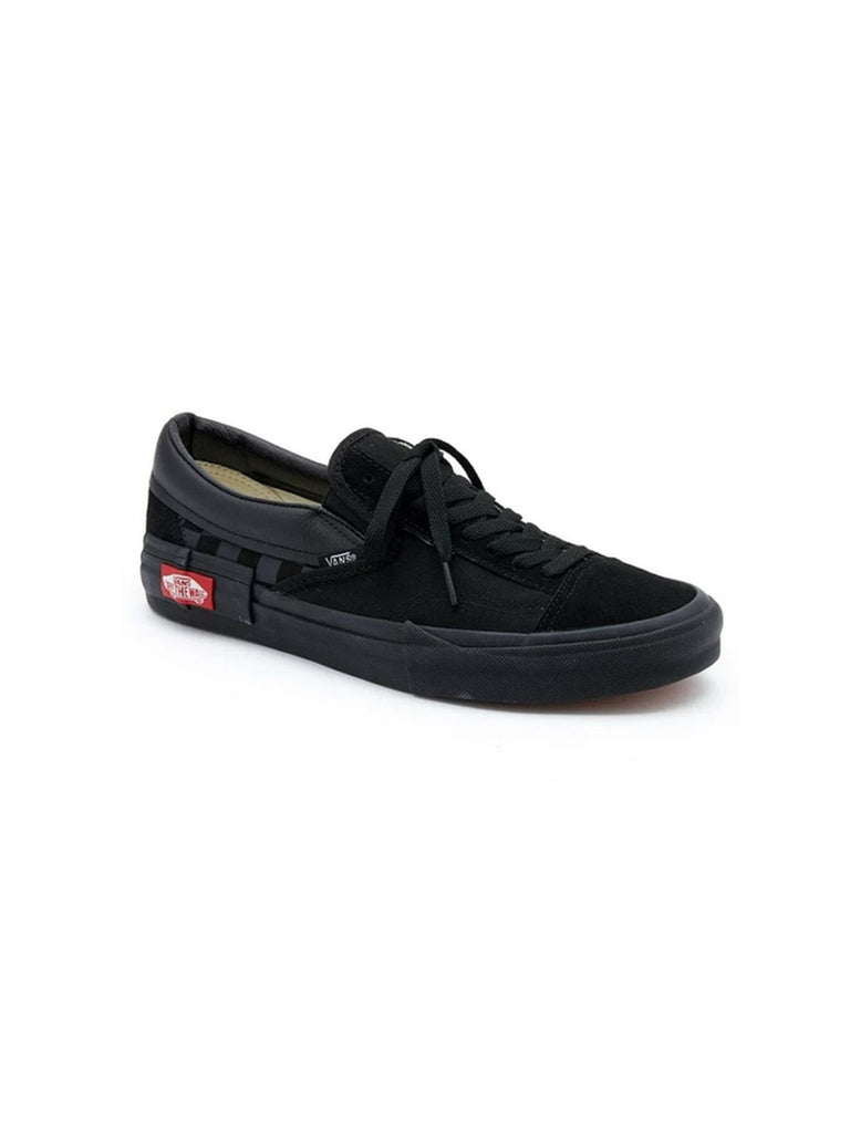 vans checkerboard slip on cap black