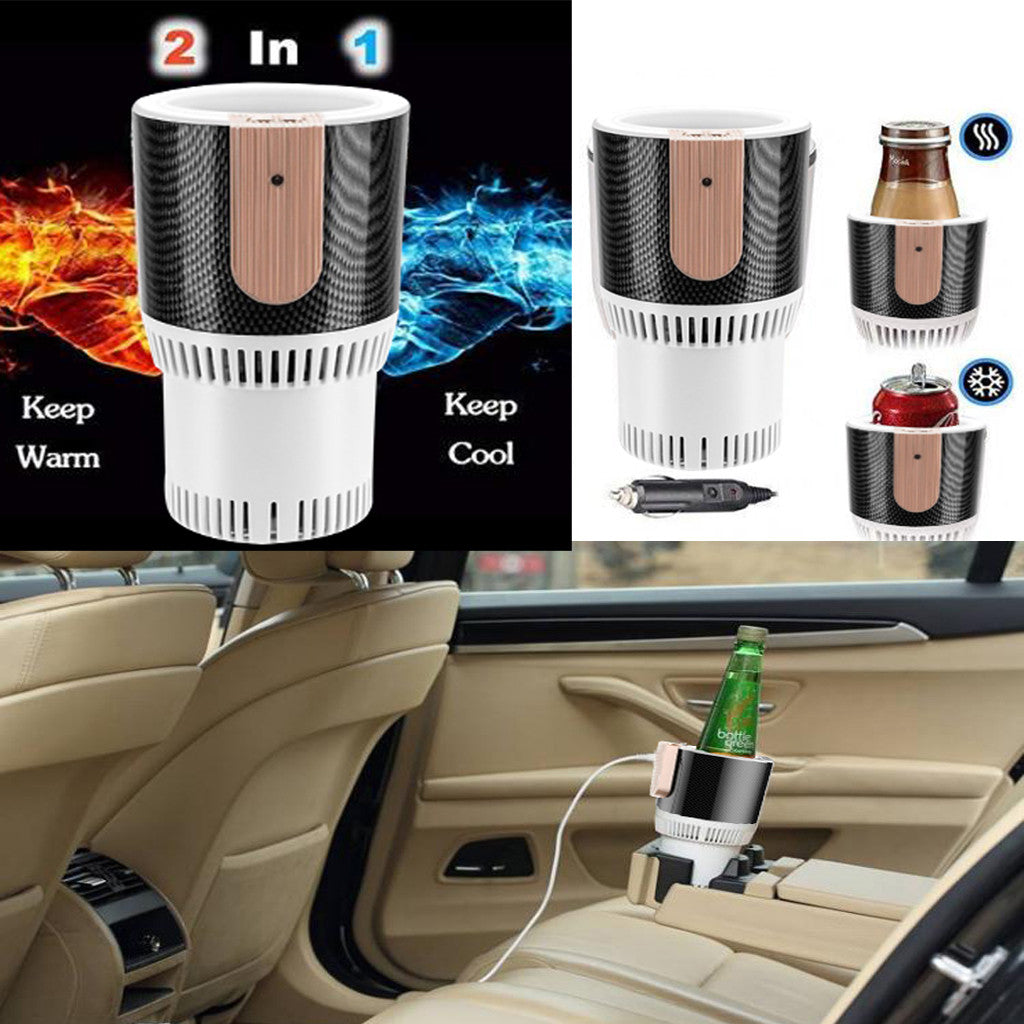 cooling cup holder in car