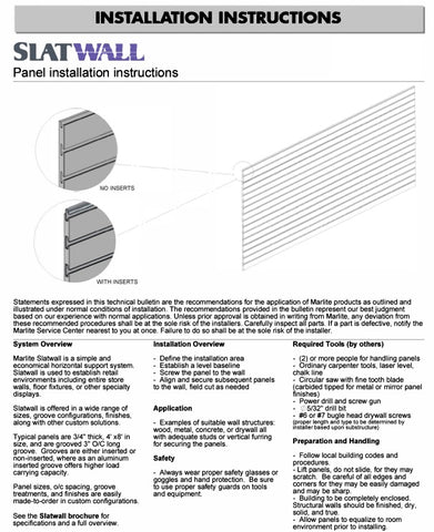 slat wall instructions 1