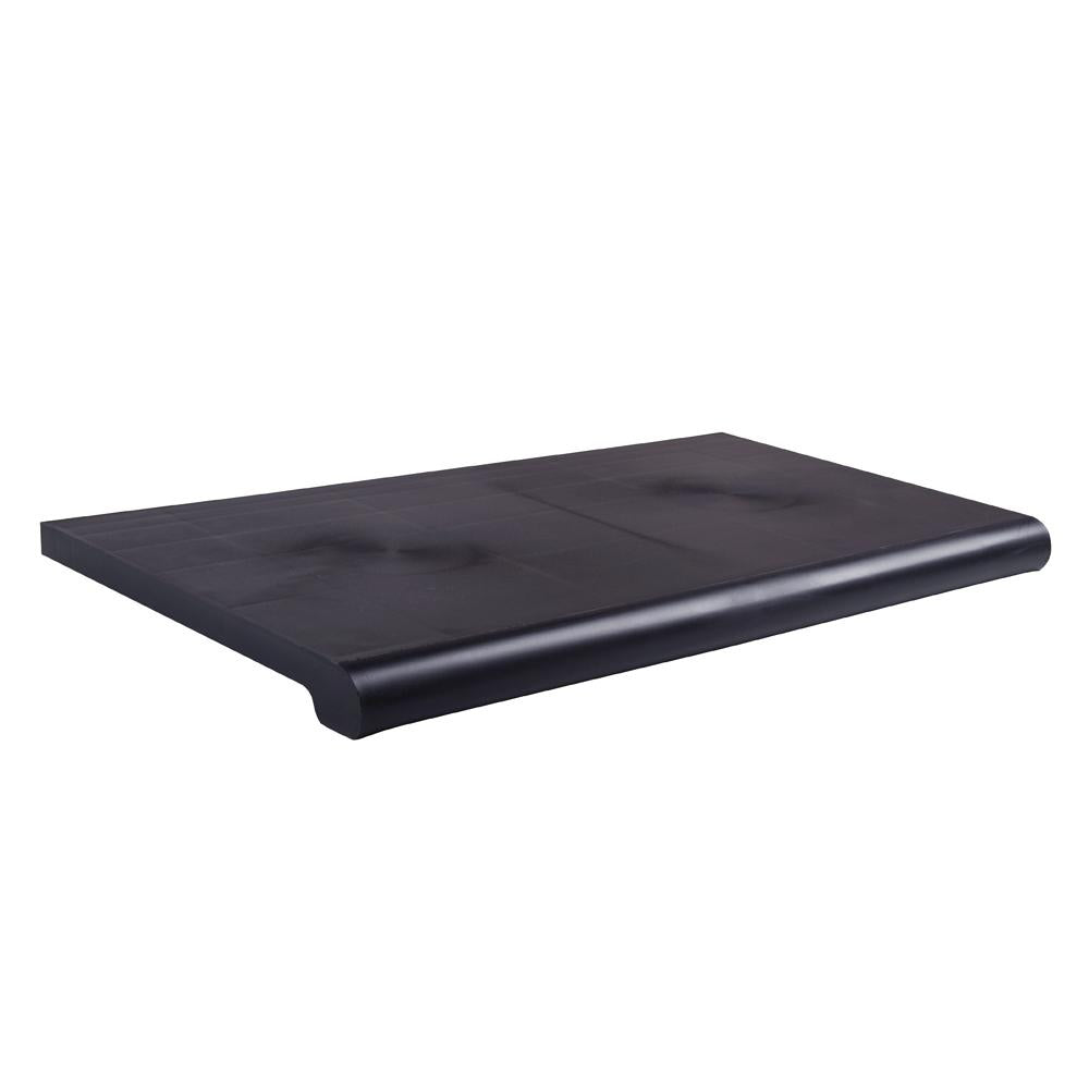 15" Deep Bullnose Shelves with Open Bottom