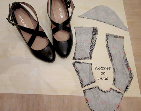 DIY | Fabric Covered Shoes a la Erdem