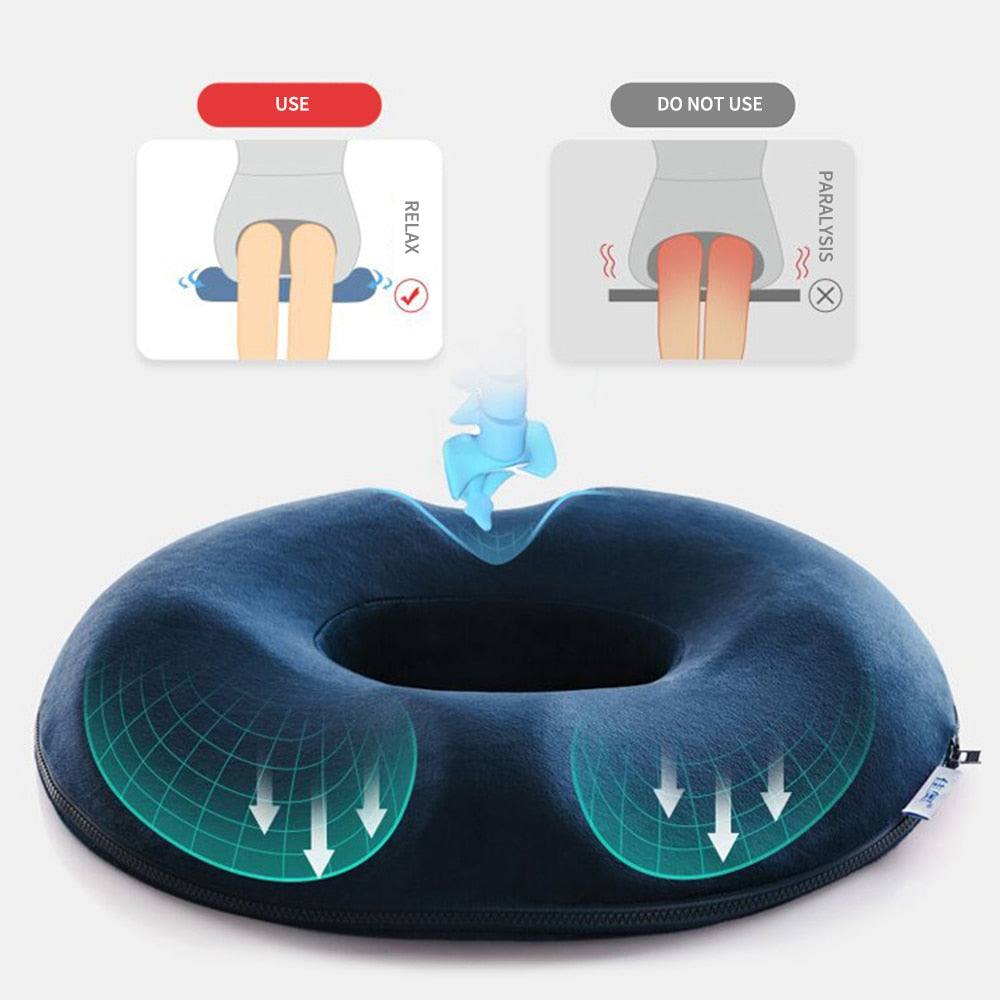 Hemorrhoid Cushion Seat For Tailbone Coccyx Ulcer Pain Relief – WhatsupHome