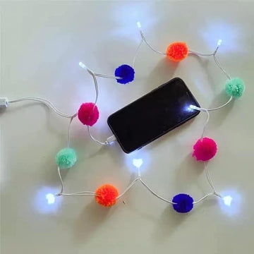 Pom Pom IPhone Charger