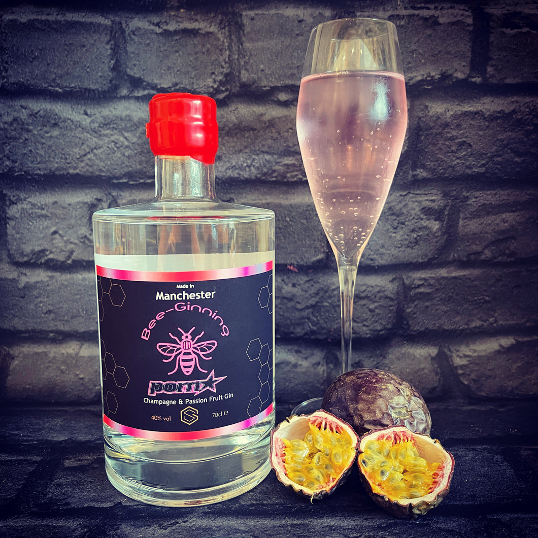 Champagne Porn - Bee-Ginning | Simply Red Toffee Apple Premium Gin | Manchester â€“  Bee-Ginning Gin Co.