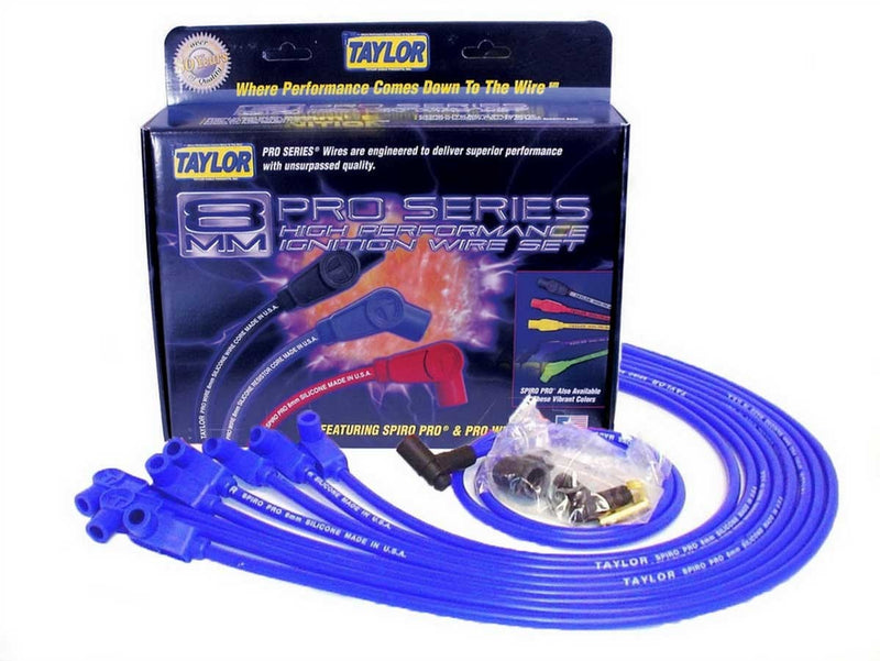 8mm Spark Plug Wire Set - 90° Boots - GM SB Compatible – BluePrint Engines