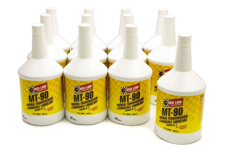 Red Line 50604 MT-LV 70W/75W Synthetic Gear Oil - 3 Quarts