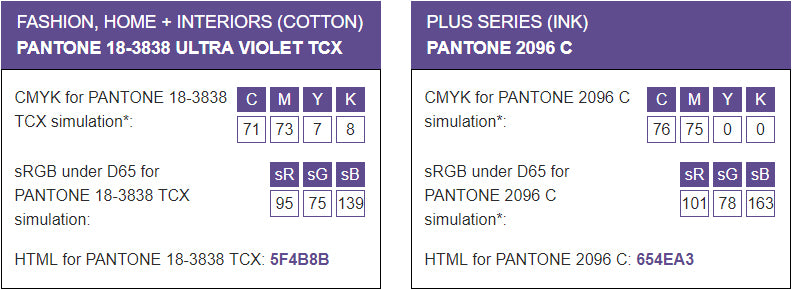 Colors Pantone of the Year 2018 - Printing Tutorial Guide