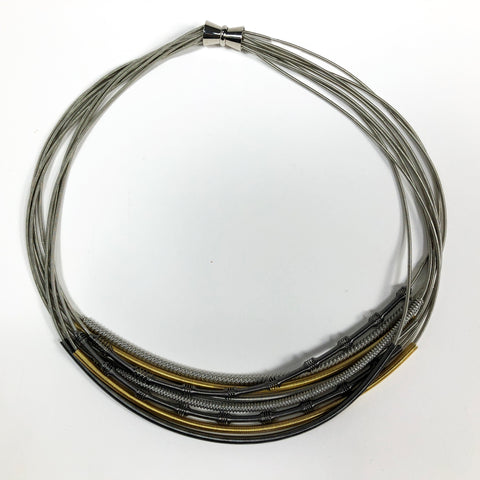 Large Knot Piano Wire Necklace | Fairhaven Furniture