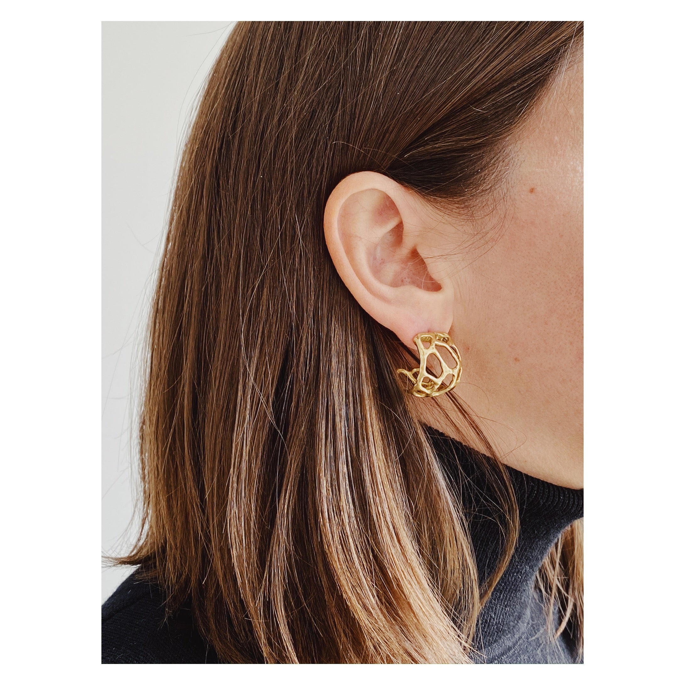 Morel Hoops, 14k