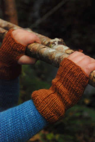 Just Me in My Garden Fingerless Mitts