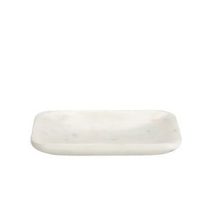 Rounded Marble Soap Dish - Red Barn Mercantile - Old Town Alexandria