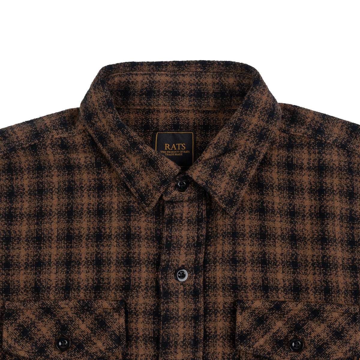 RATS Amundsen Check Shirt in Brown | Sonder Supplies