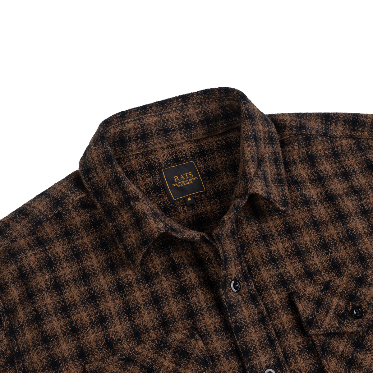 RATS Amundsen Check Shirt in Brown | Sonder Supplies