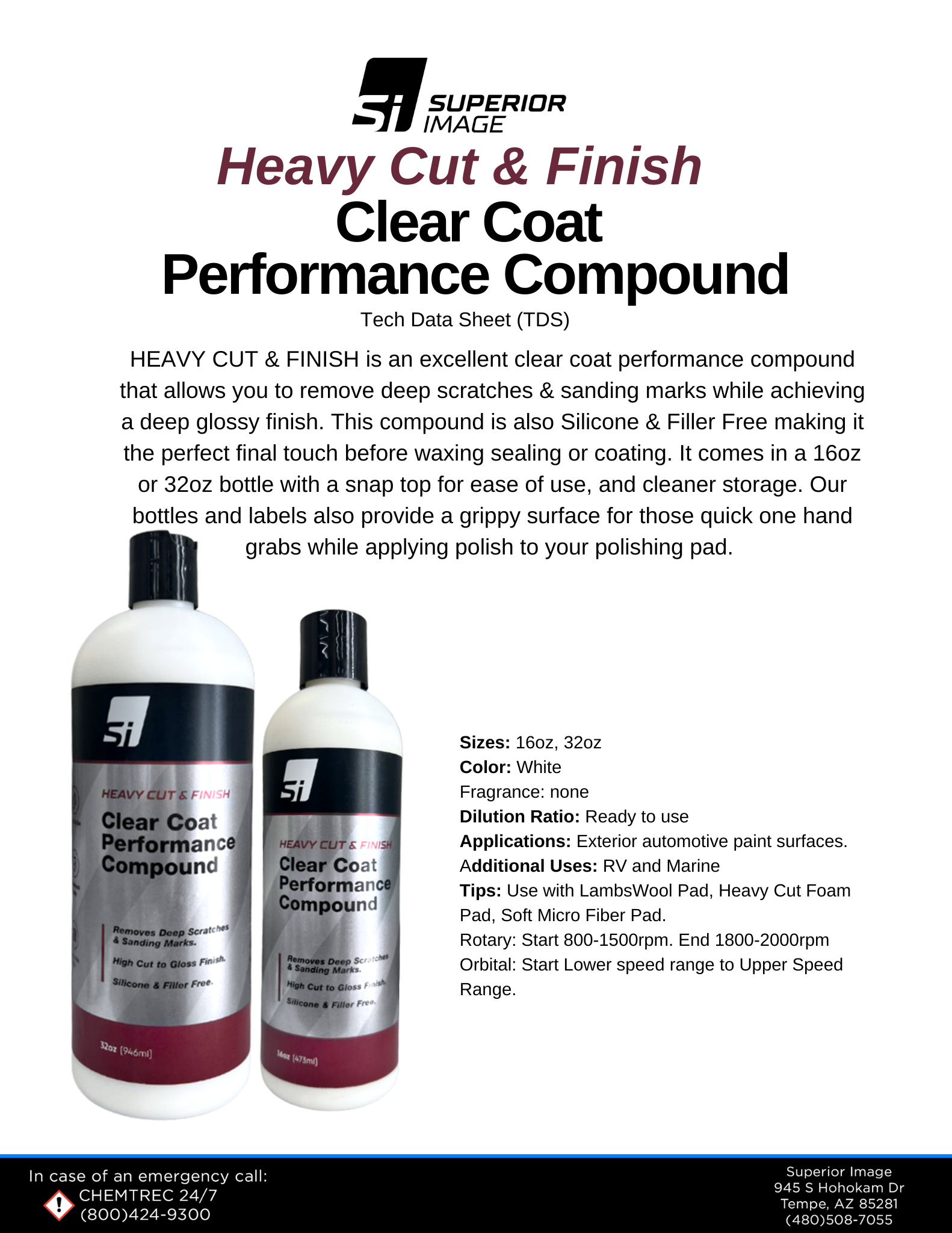 Hyper Cut Clear Coat Cutting Compound – Superior Image Car Care