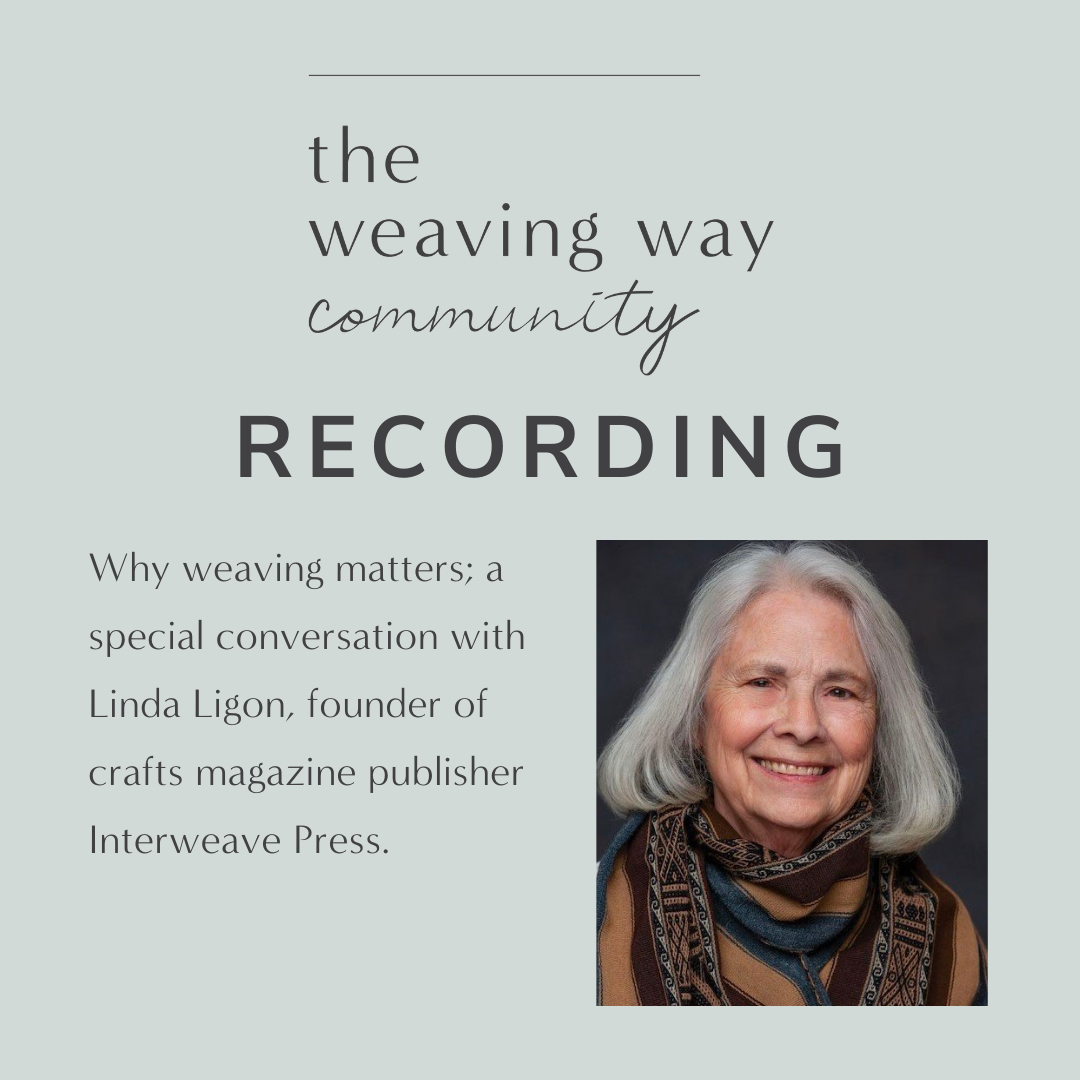 WWC Recording - Loops beyond the loom: using handweaving loops to make  fringe, pompoms and tassels with Linda Arandas