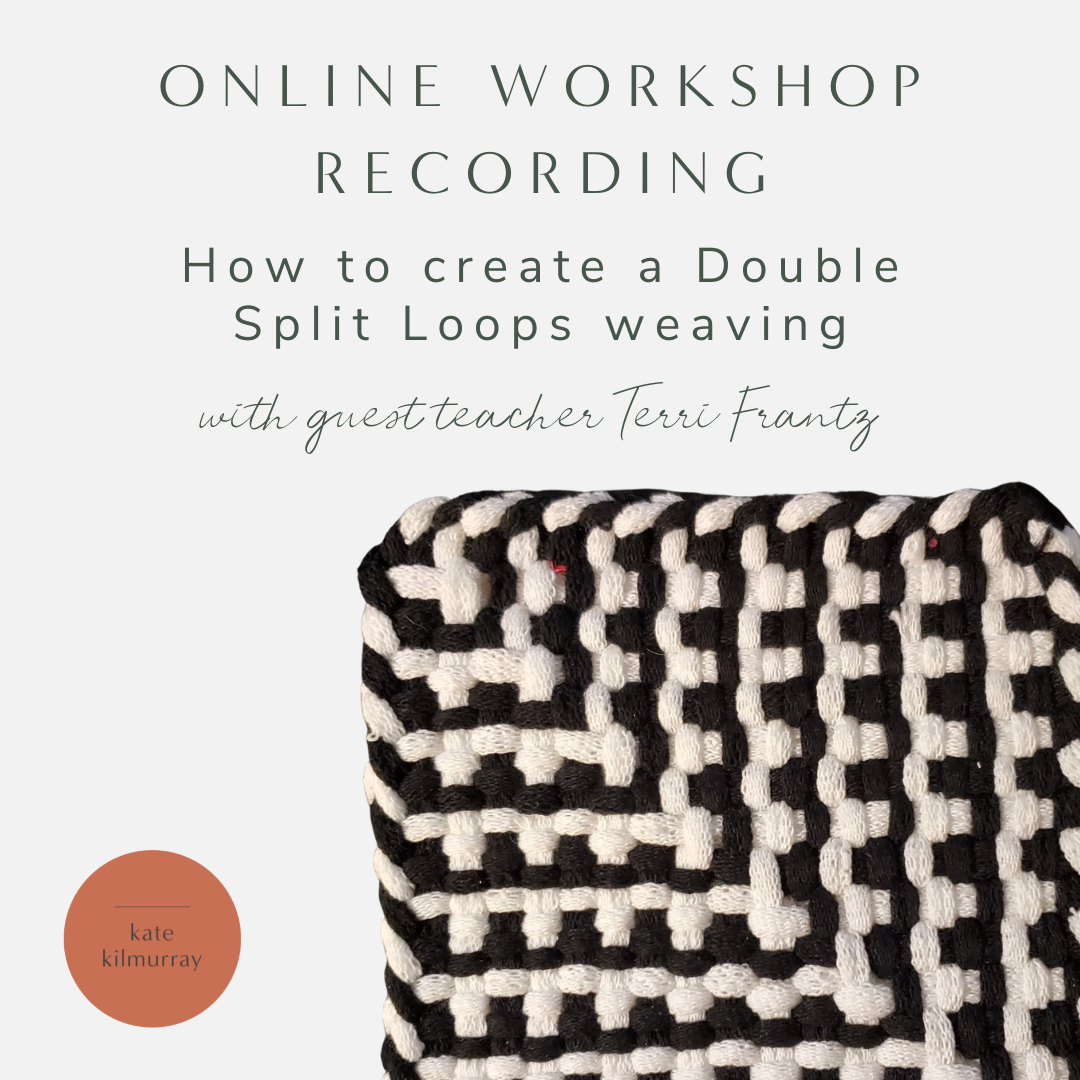 Workshop Recording - Beyond Potholders: using the potholder loom for w –  Kate Kilmurray