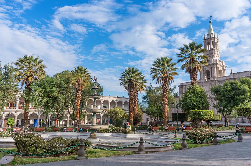 Classy Arequipa main square