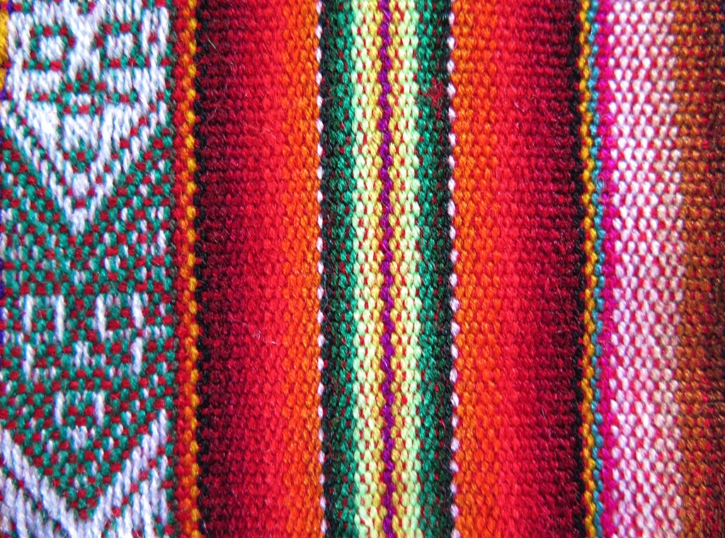 Snygg Paracas-textil
