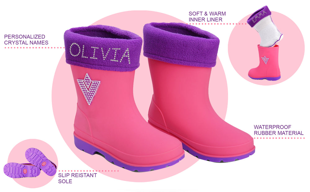 girls wellington boots