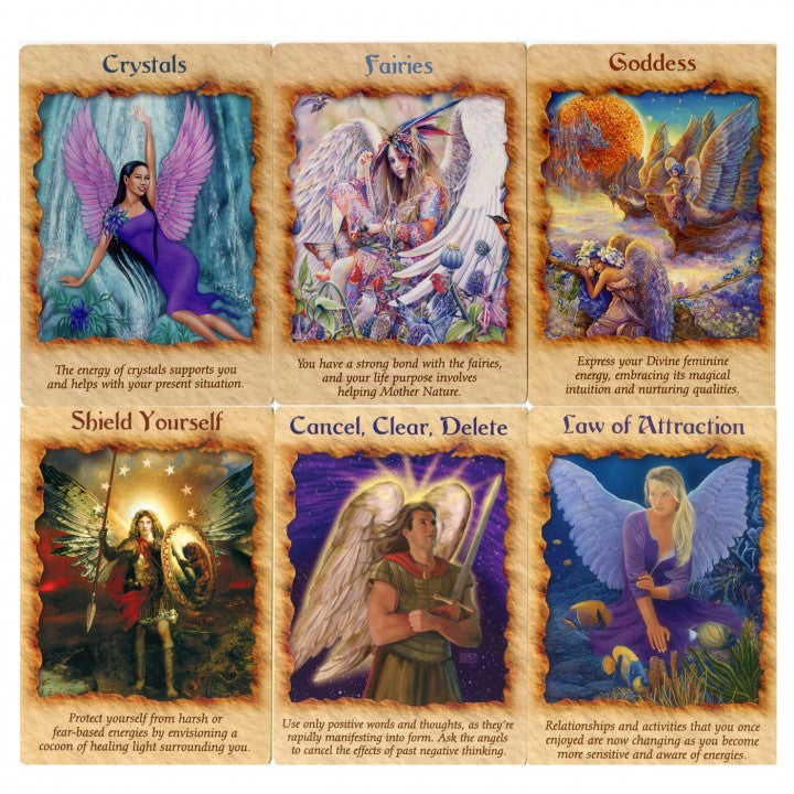 Angel Therapy Oracle Cards By Doreen Virtue Solstice