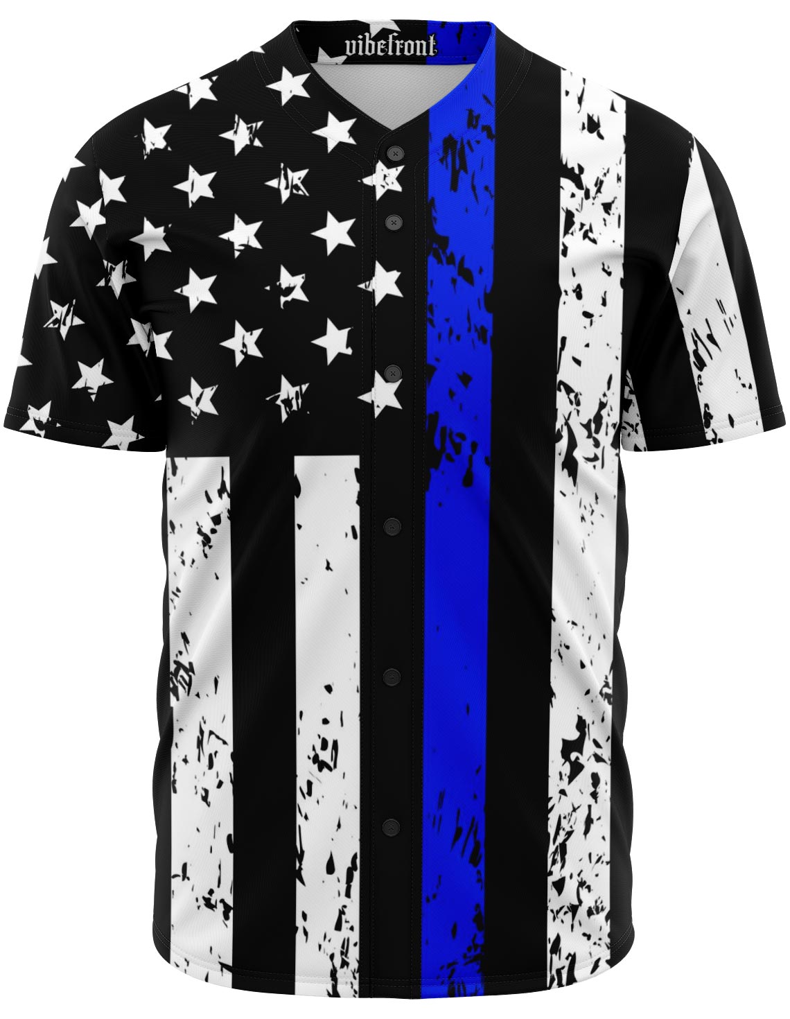 Thin Blue Line Baseball Jersey - vibefront