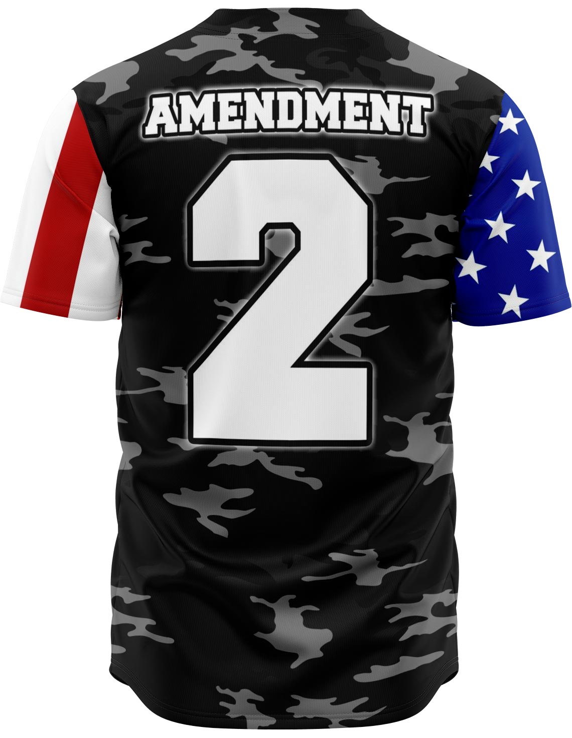 2nd amendment baseball jersey
