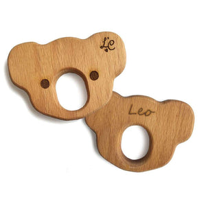 wooden teething toys