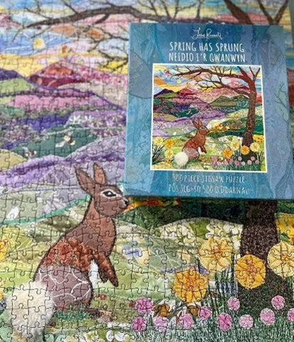 Josie Russell Spring has sprung 1000 piece custom jigsaw puzzle