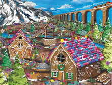 Load image into Gallery viewer, Gingerbread House 1000 Piece Jigsaw Puzzle
