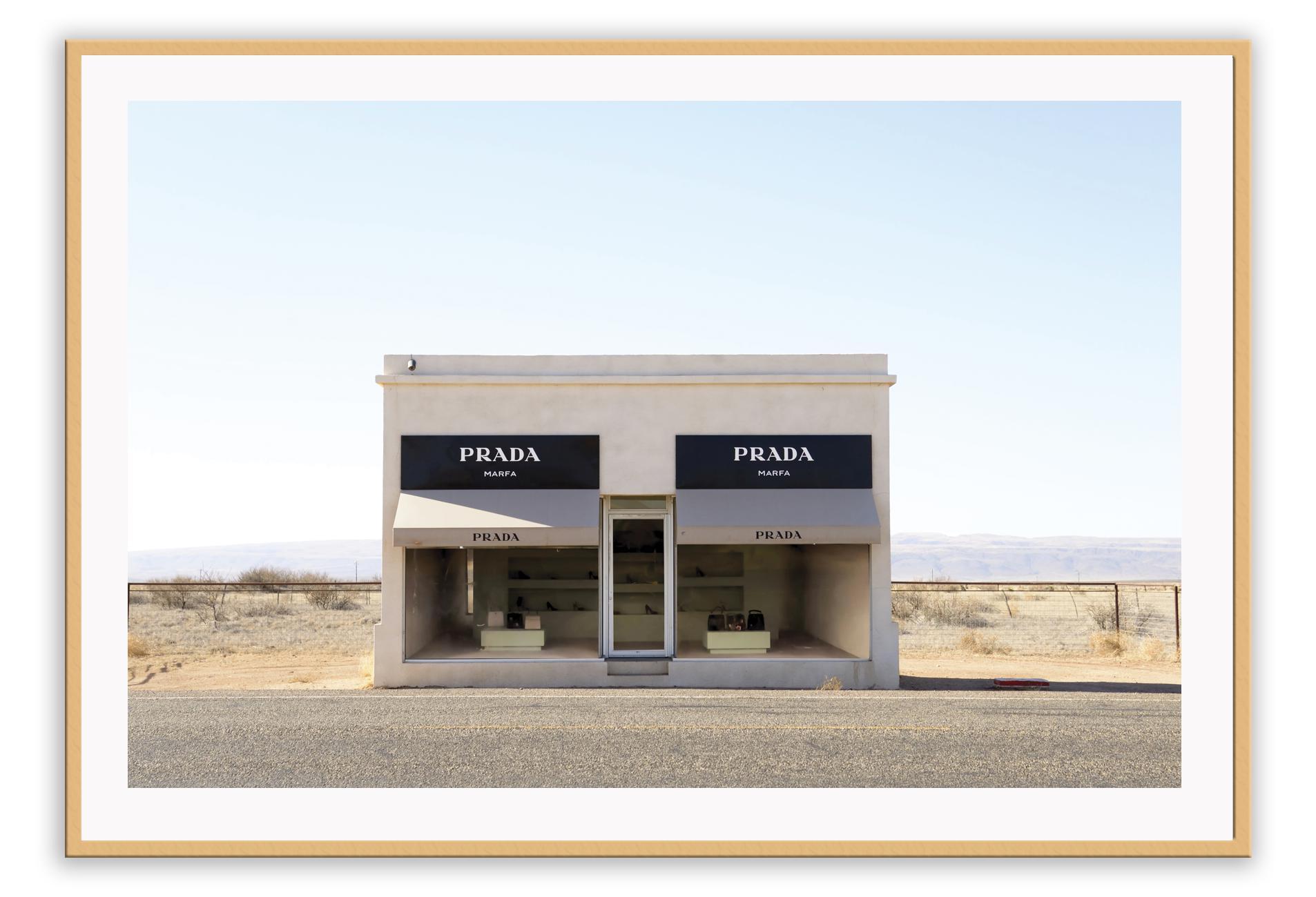 prada shop in the desert