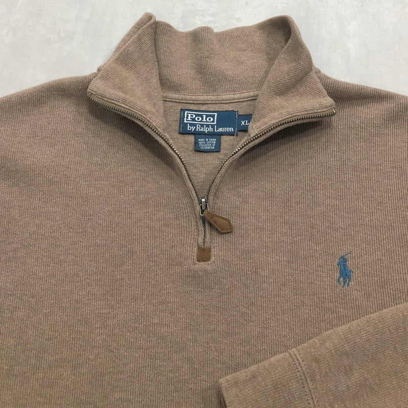 Polo Ralph Lauren Knit Quarter Zip (XL) – VINTAGELANDNZ