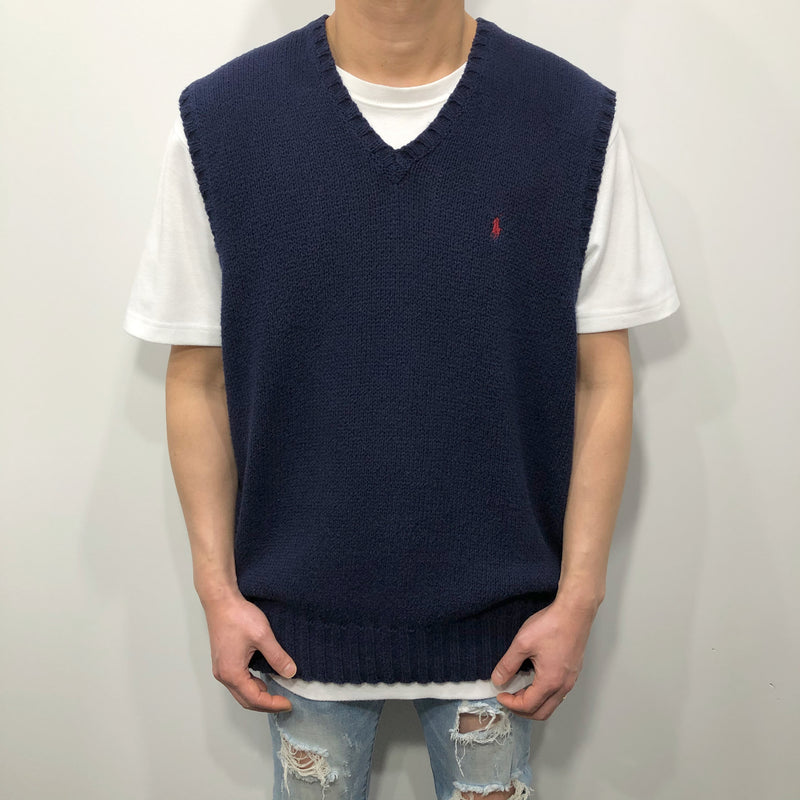 Vintage Polo Ralph Lauren Knit Vest (L-XL) – VINTAGELANDNZ