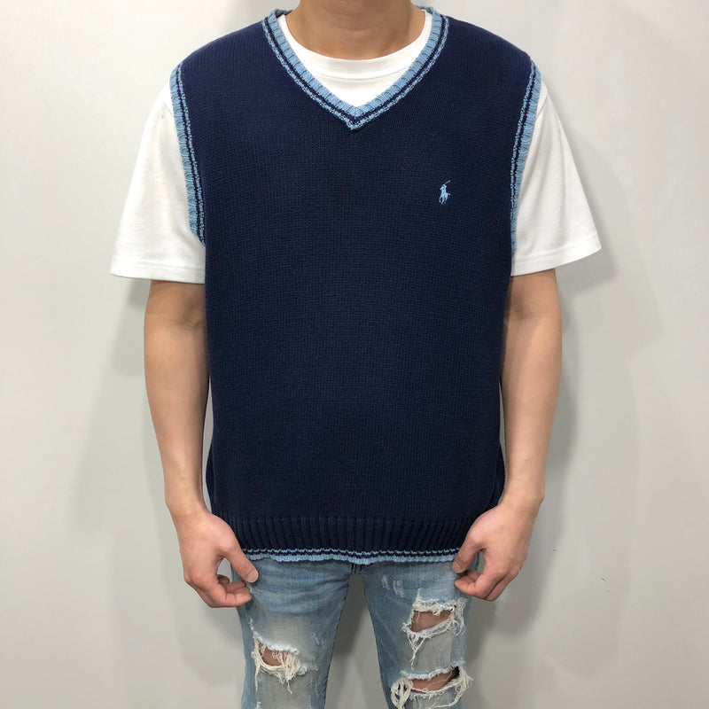 Polo Ralph Lauren Knit Vest (S/SHORT) – VINTAGELANDNZ