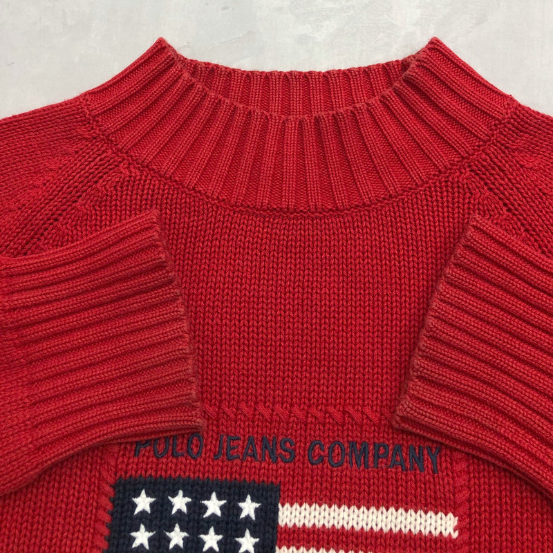 Vintage Polo Jeans Co Ralph Lauren Knit Sweater (W/M) – VINTAGELANDNZ
