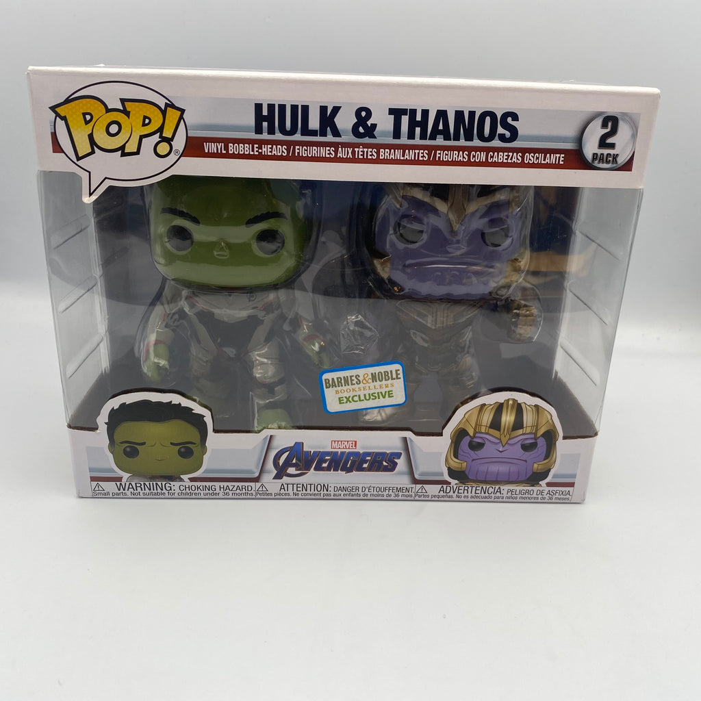 zien Het beste samenzwering Funko Pop Hulk & Thanos 2-pack Barnes & Noble Exclusive Marvel Avenger –  Simply Pop