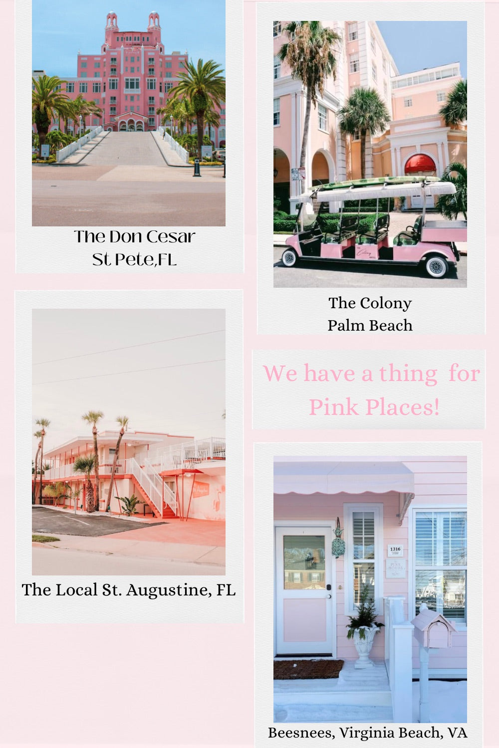 Pink Hotels and Airbnb’s