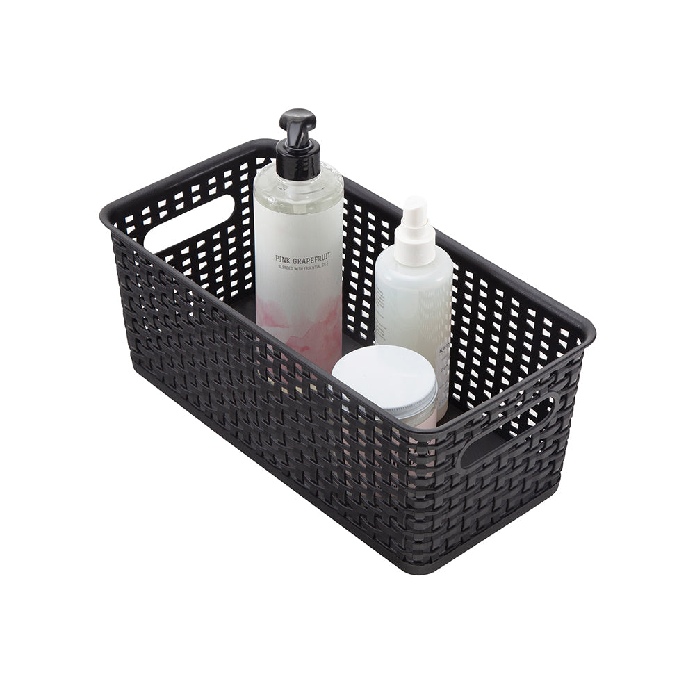 weave storage bin