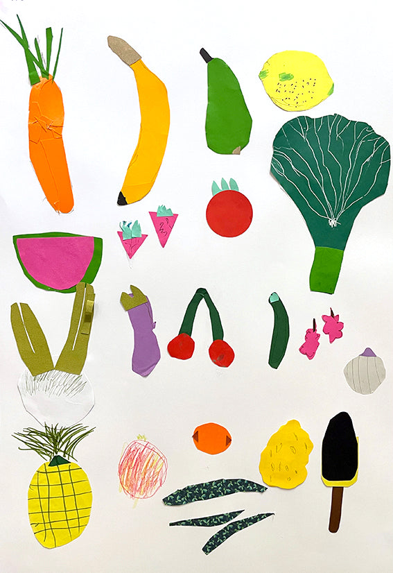 Collage Gemüse