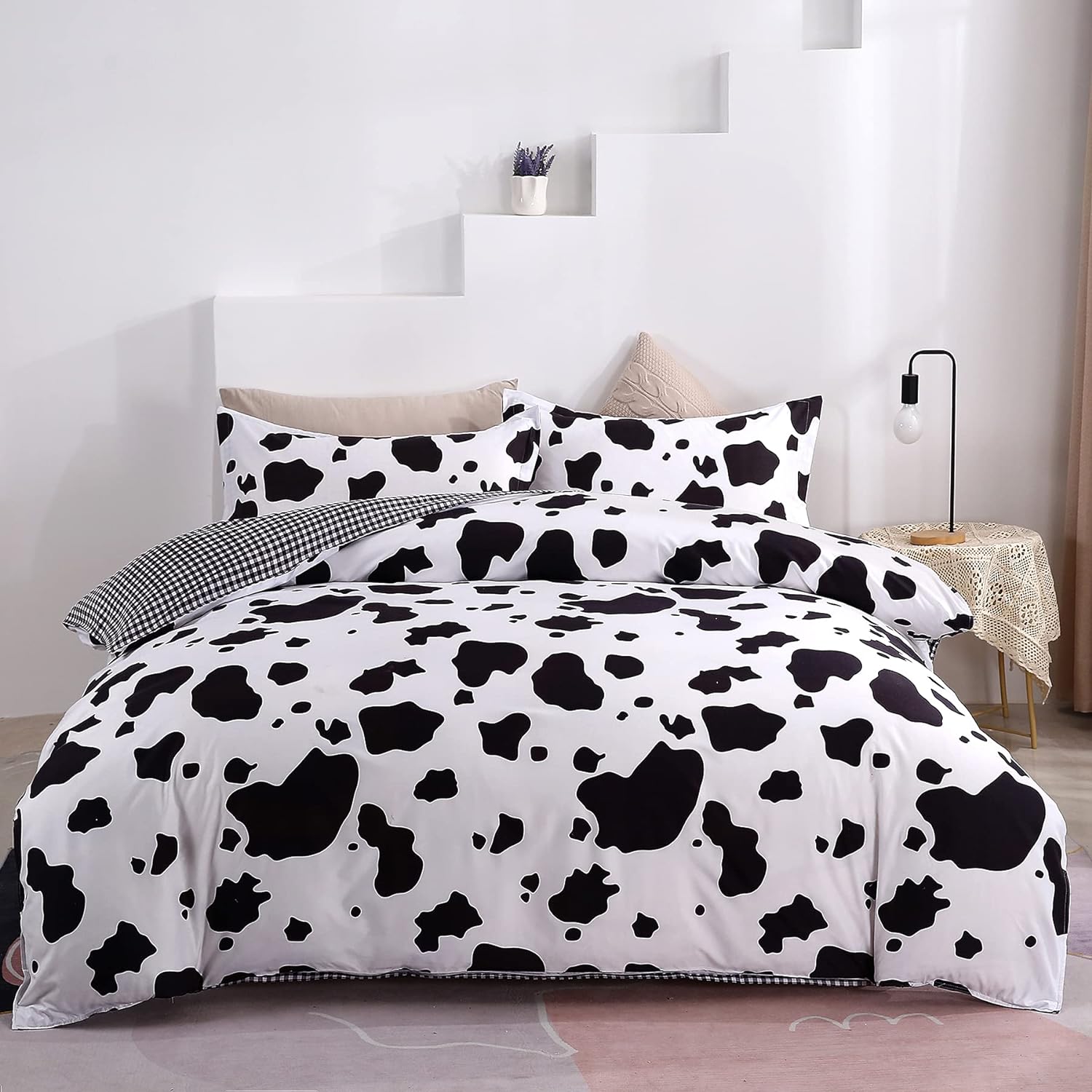 Cow Print Bed Set