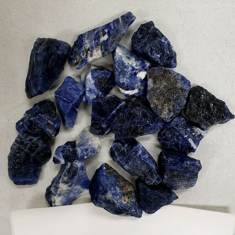 Set of Various Blue Raw Minerals with Names Stock Image - Image of lapis,  crystal: 237159925