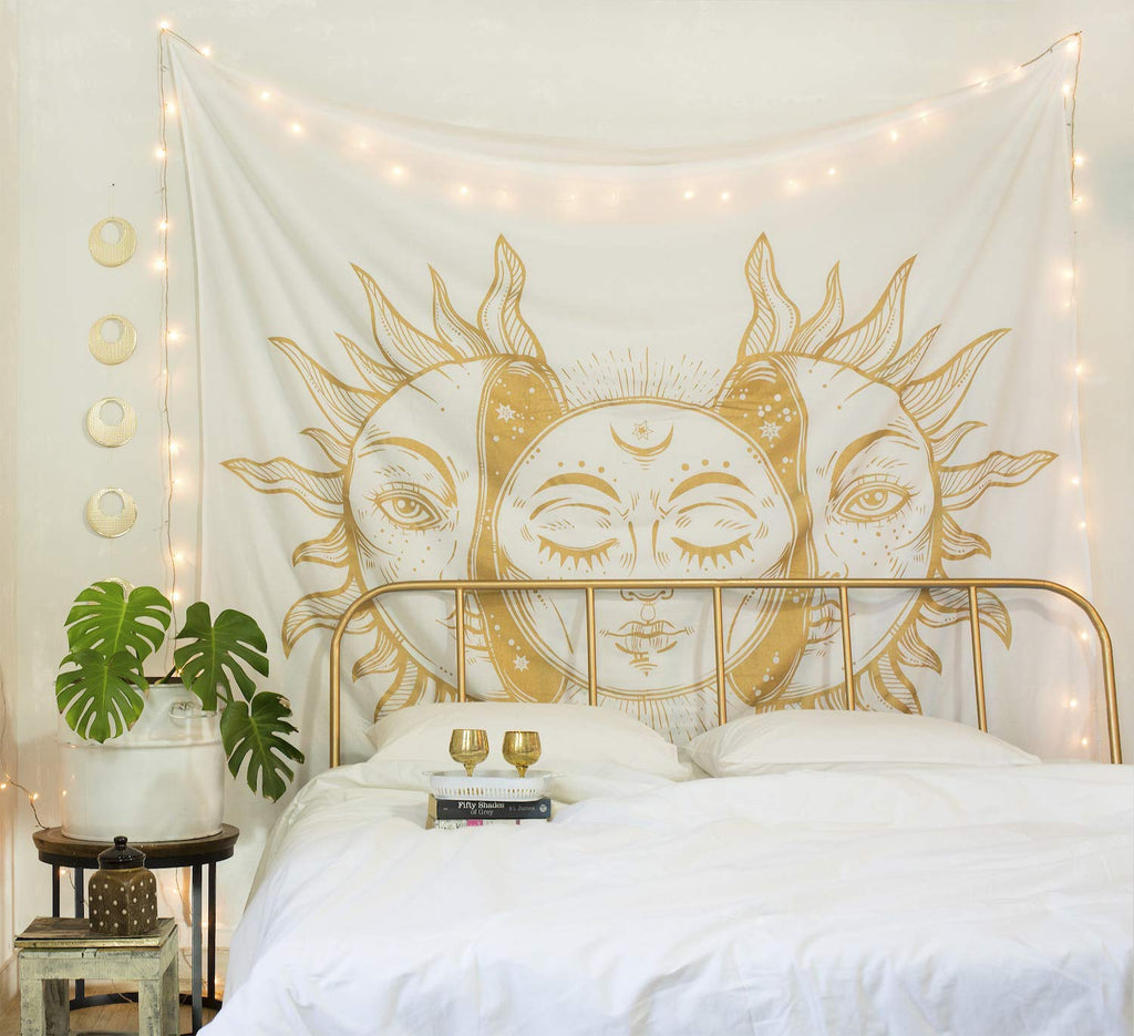 Black and White Mandala Tapestry – DormVibes