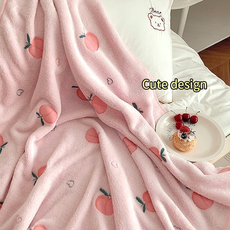 Super Warm Snow Velvet Quilt - Luxury Double-Sided Fleece Blanket for –  DormVibes